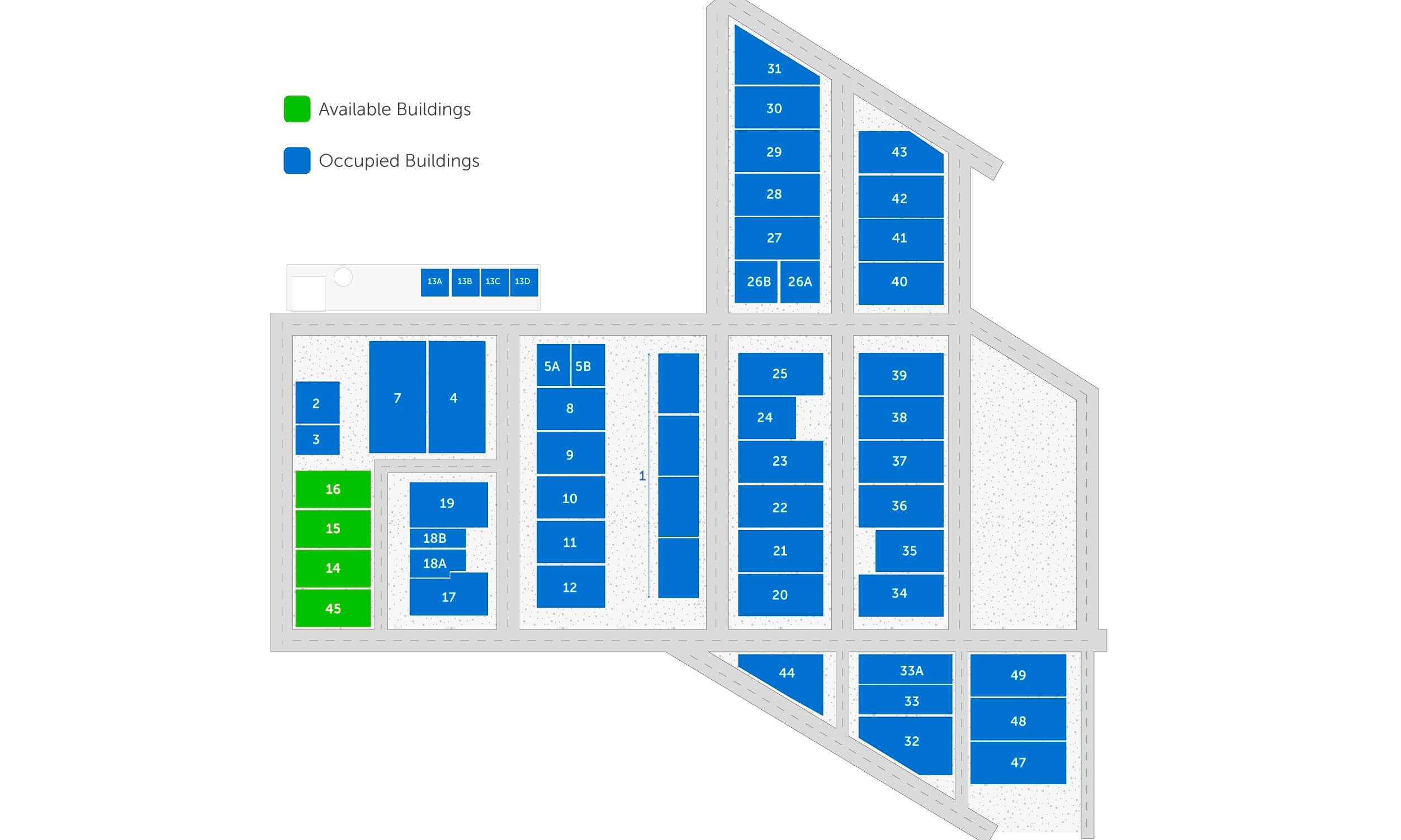 Industrial Park Layout in Empalme, Sonora, Mexico