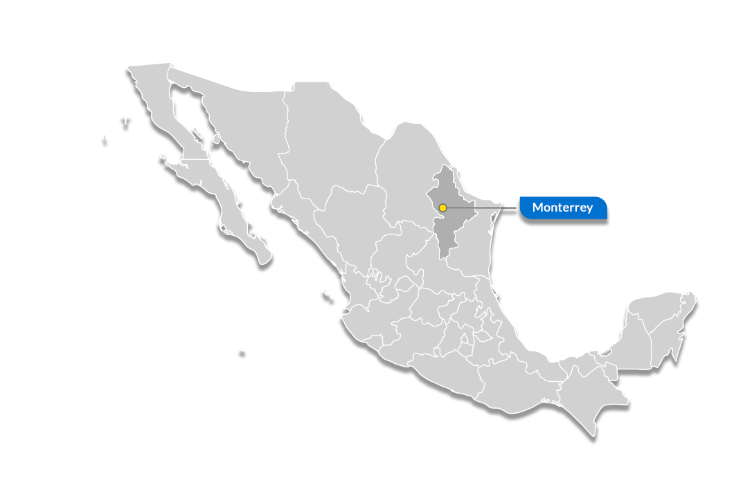 Monterrey Map Tetakawi 