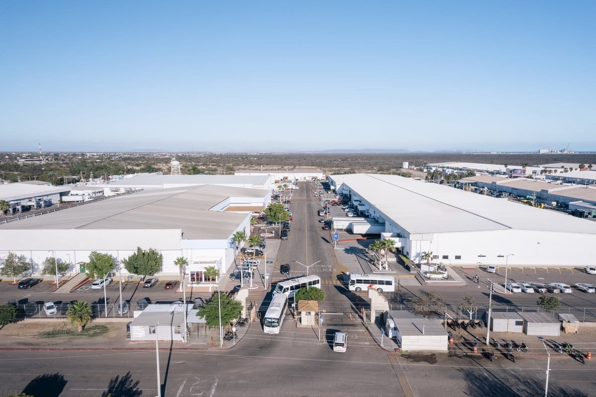 An aerial view of a Tetakawi Manufacturing Campus shows a scalable platform for manufacturing in Mexico | Tetakawi