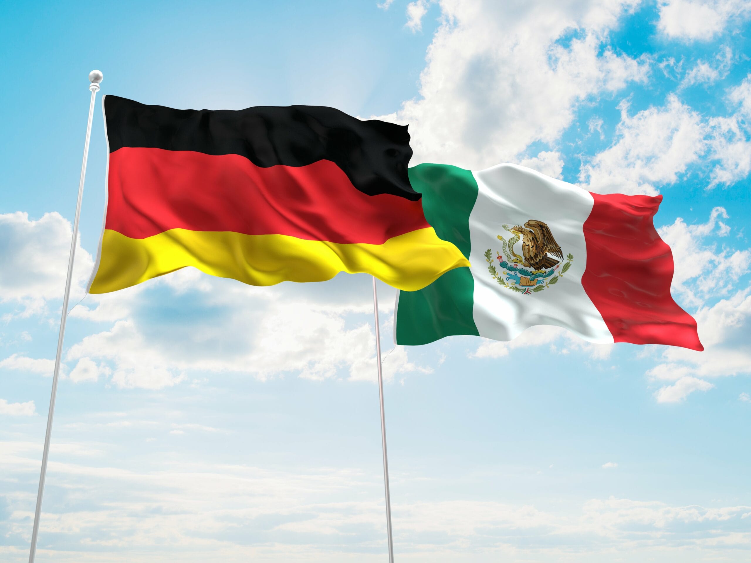 Mexico Germany flag