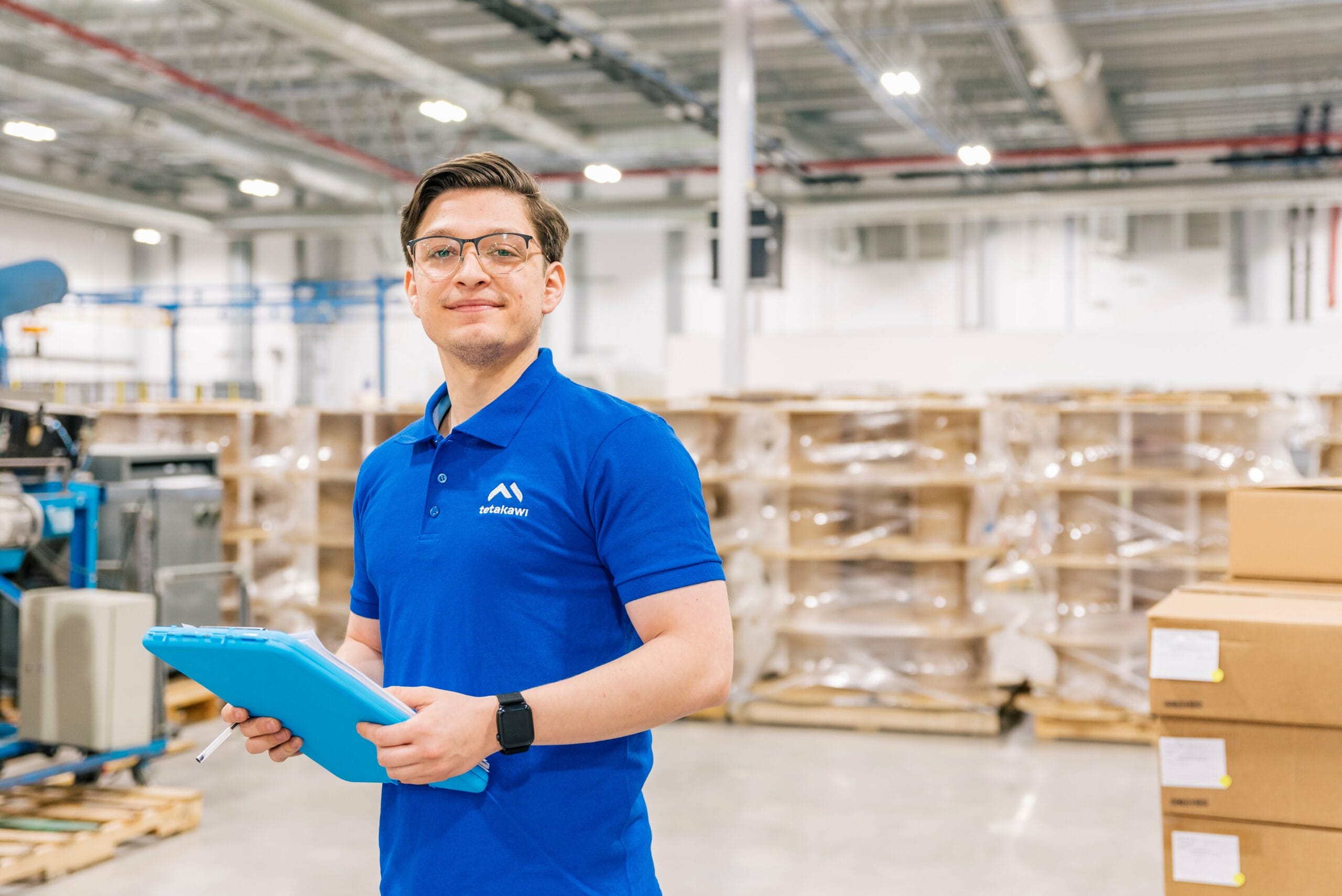 A Tetakawi team member at a Manufacturing Campus in Mexico, source of real operational cost data | Tetakawi
