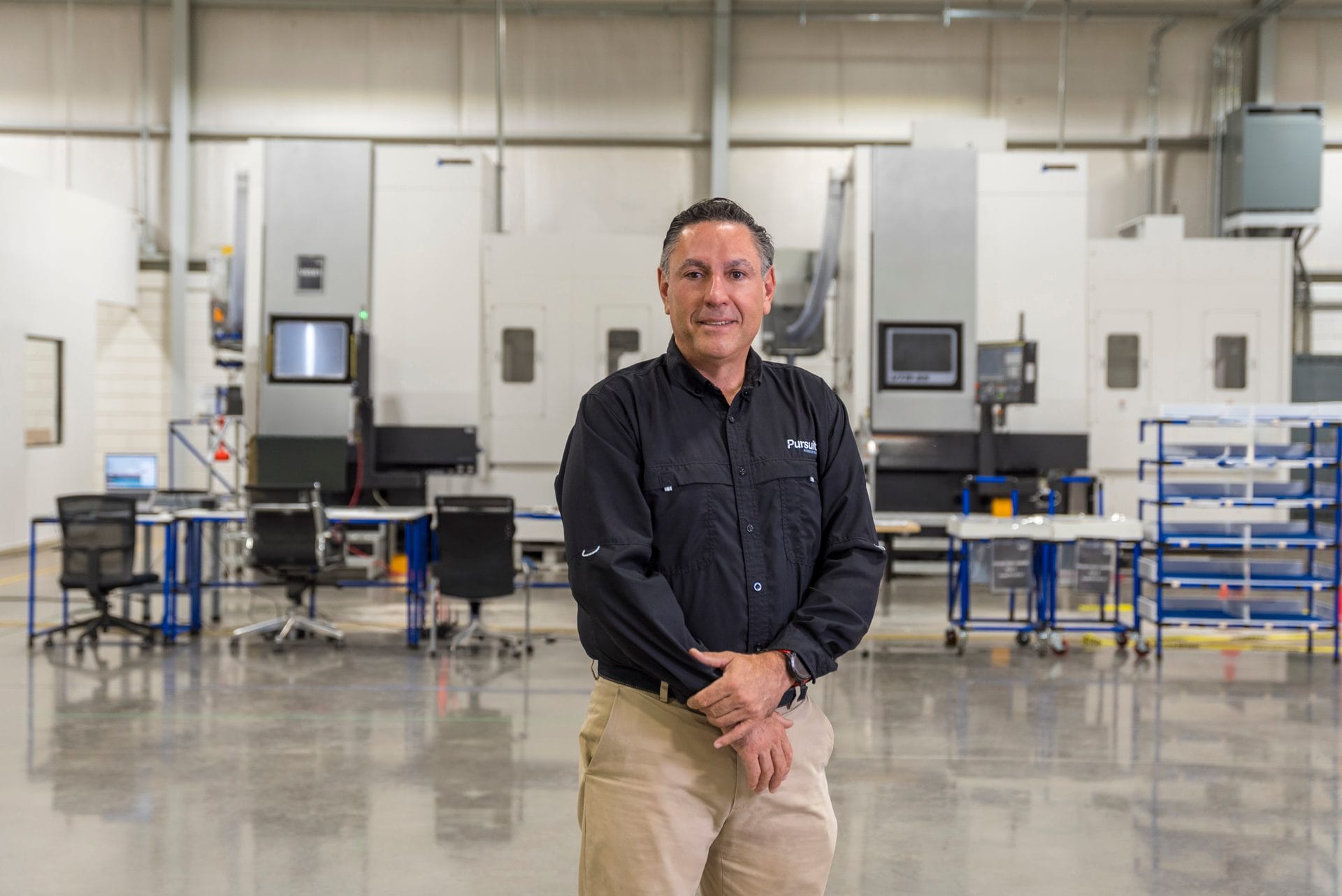 Pursuit Aerospace general manager at the Roca Fuerte Manufacturing Campus in Guaymas, Mexico
