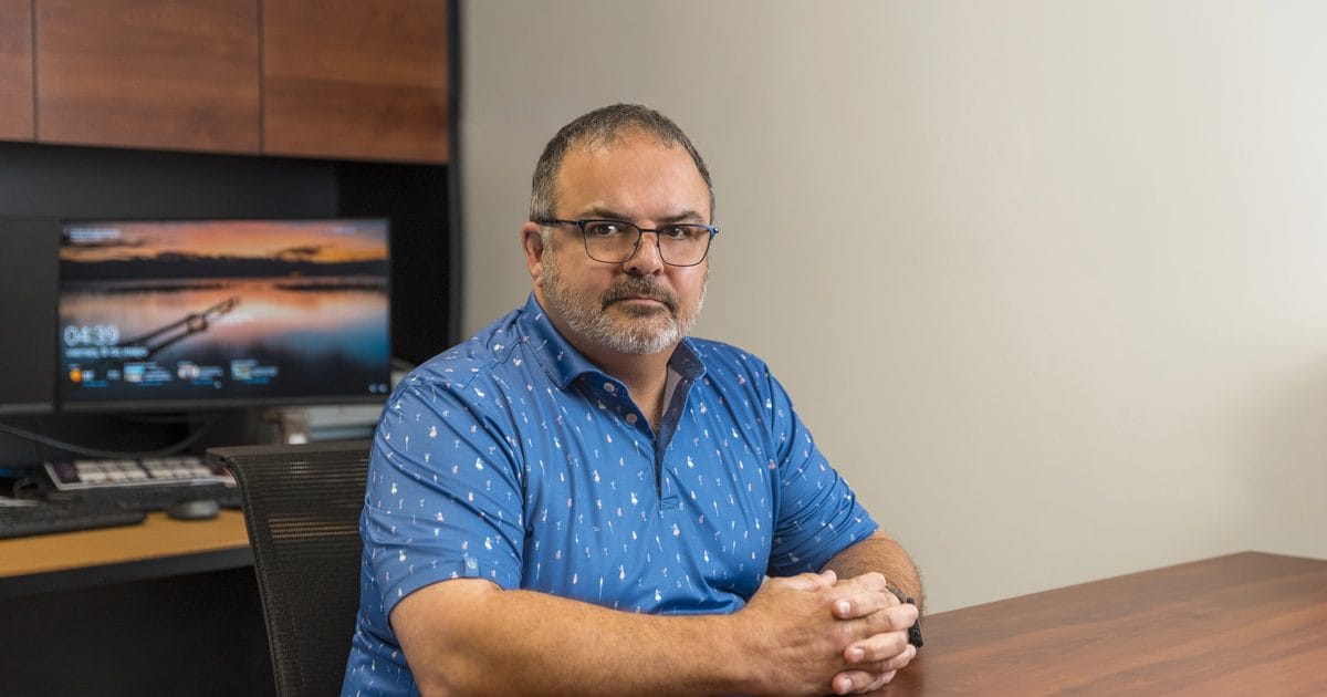 Brian Berich, Director of Operations at BAE Systems, at Tetakawi's Roca Fuerte Campus in Guaymas | Tetakawi