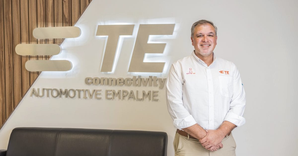 Ricardo Gomez, Director of Operations at TE Connectivity, at Tetakawi's Bella Vista Campus in Empalme | Tetakawi