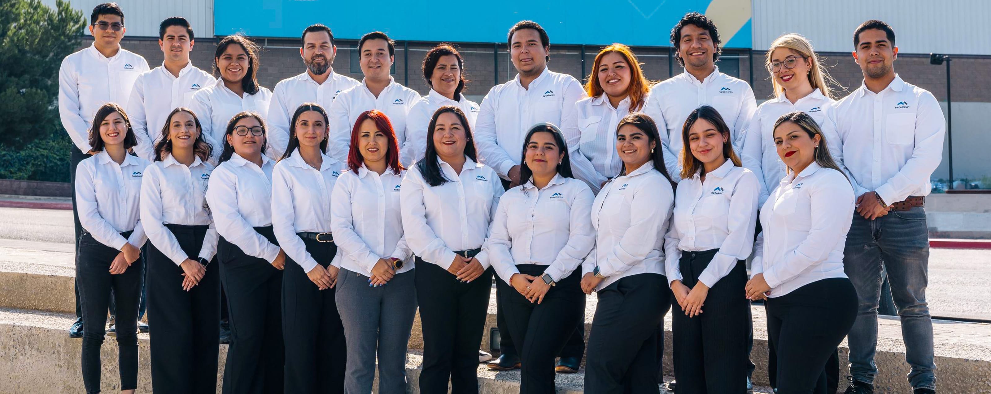 Tetakawi import and export team at the Zapa Manufacturing Campus in Saltillo