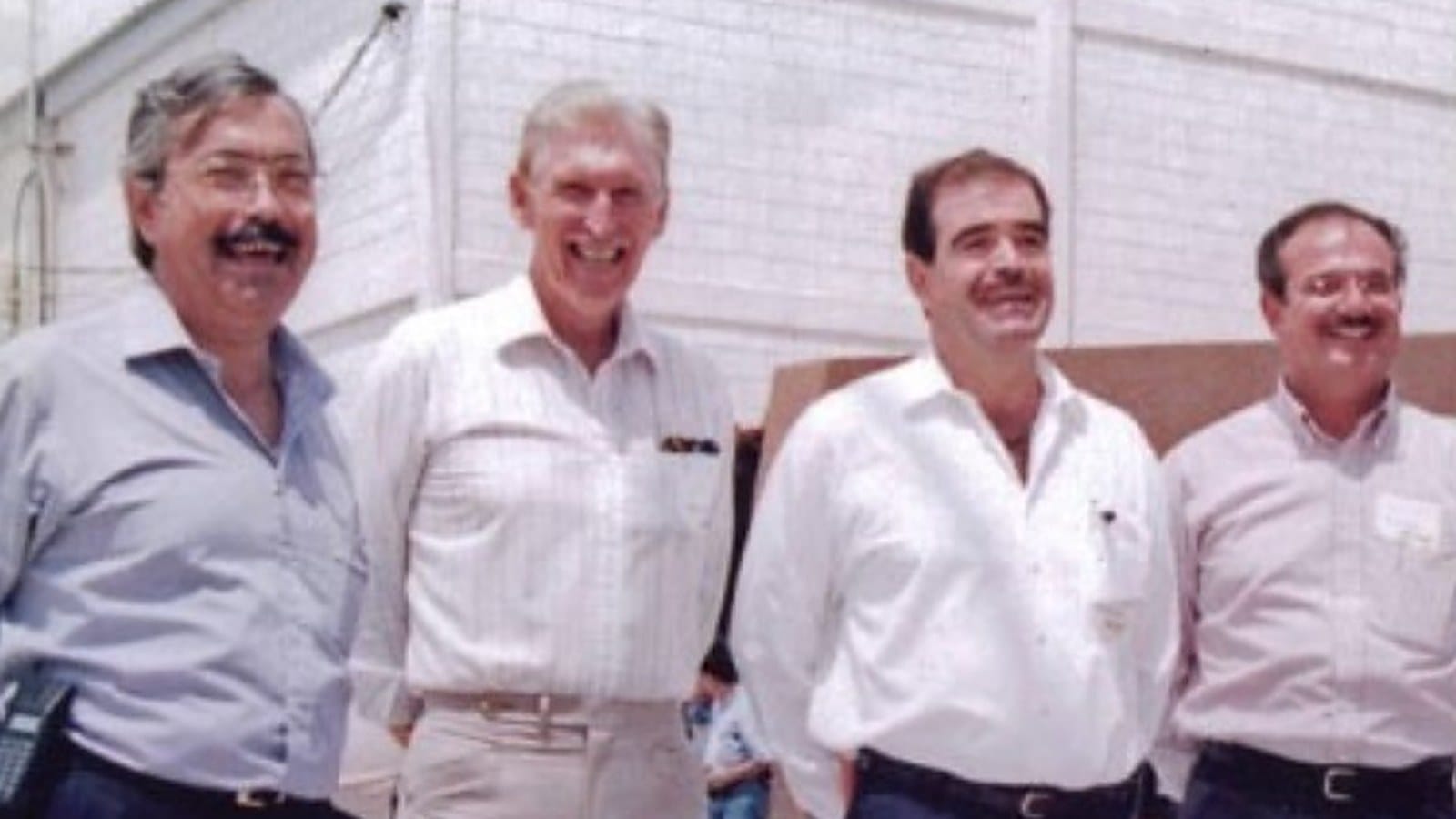 Tetakawi founders at the company's early manufacturing campus | Tetakawi